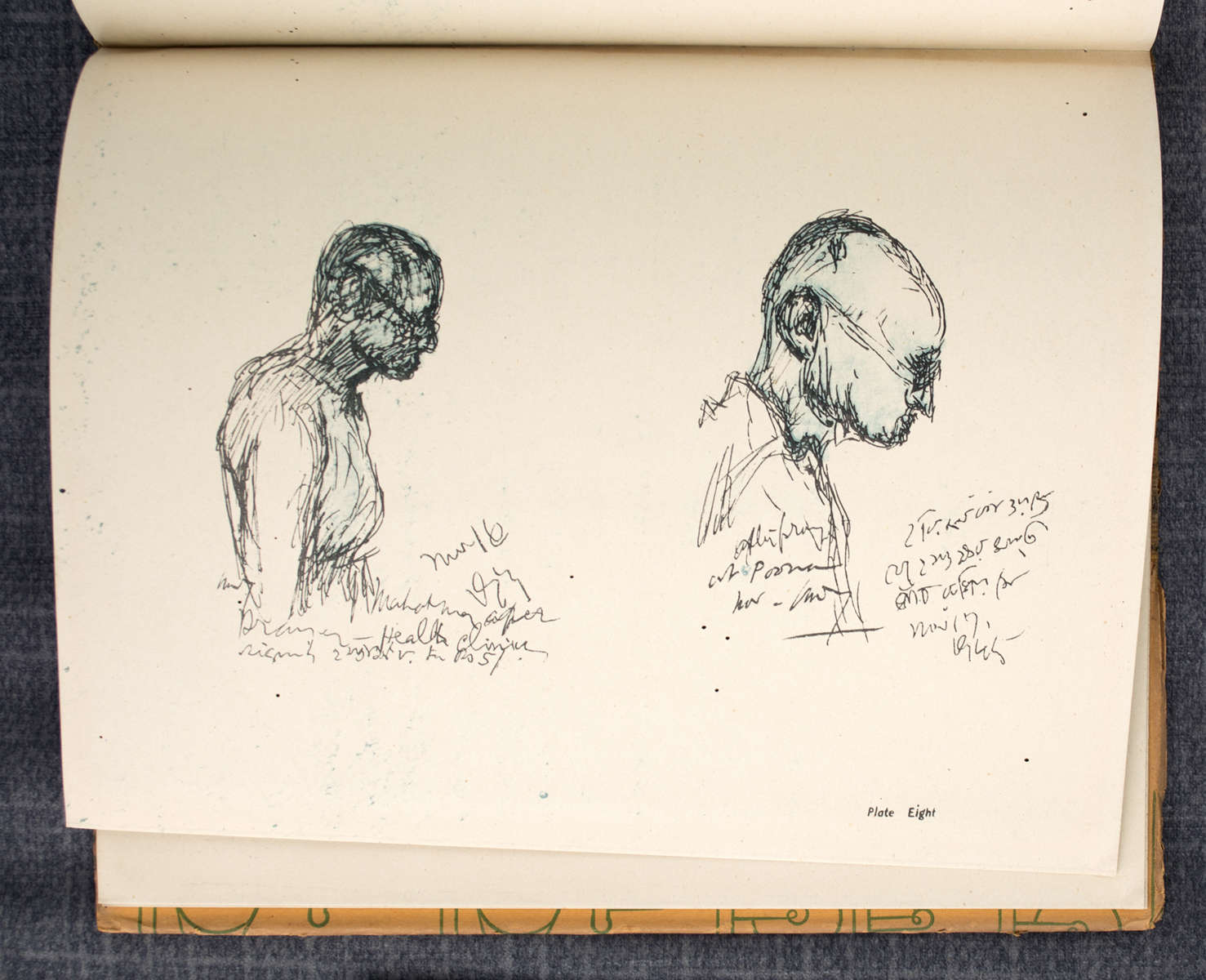 MUKUL DEY - Portraits of Mahatma Gandhi (1948)