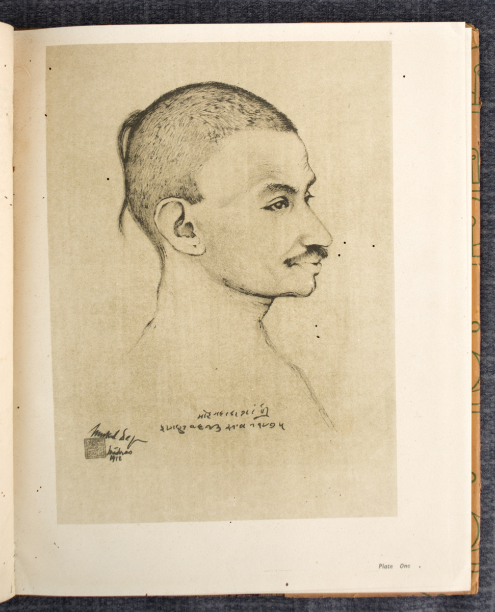 MUKUL DEY - Portraits of Mahatma Gandhi (1948)
