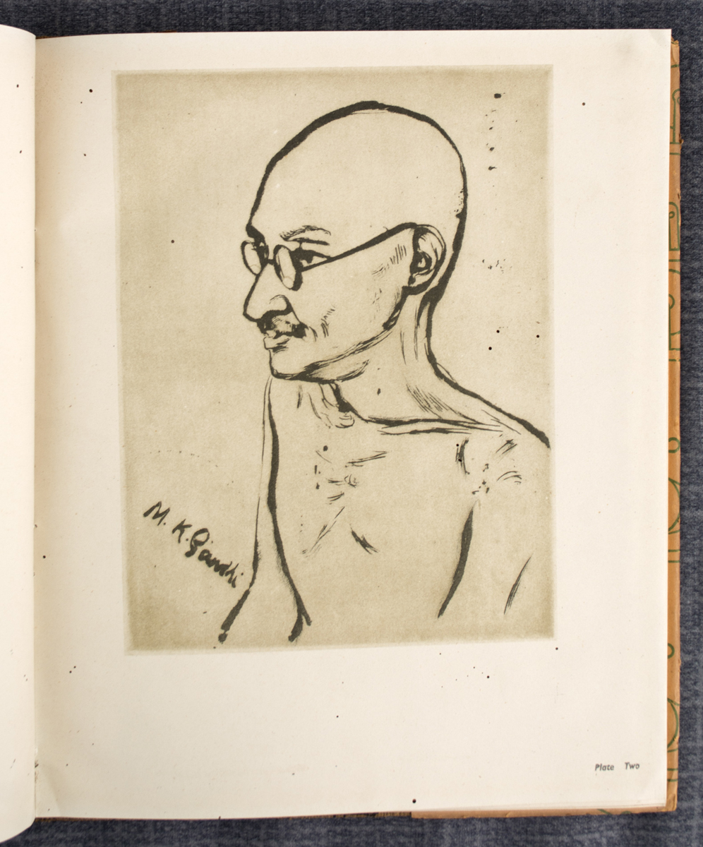 MUKUL DEY - Portraits of Mahatma Gandhi (1948)