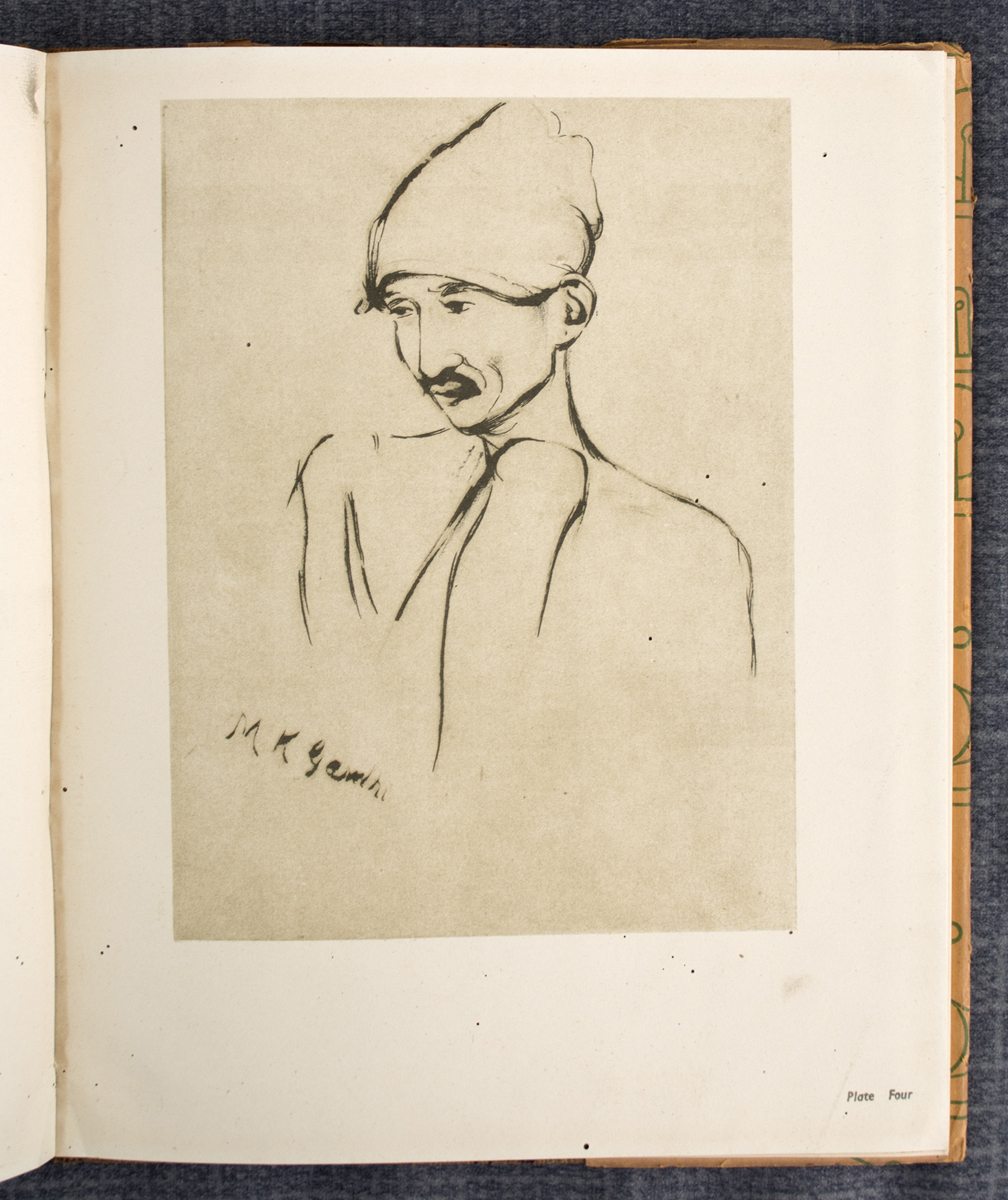 MUKUL DEY - Portraits of Mahatma Gandhi (1948)