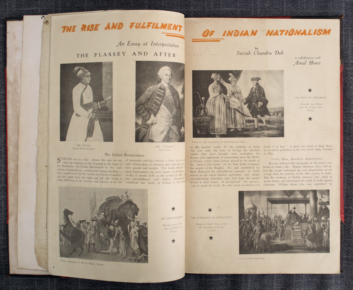 AMAL HOME - The Calcutta Municipal Gazette: 23rd Anniversary and Independence Commemoration Number: (Dec 1947)