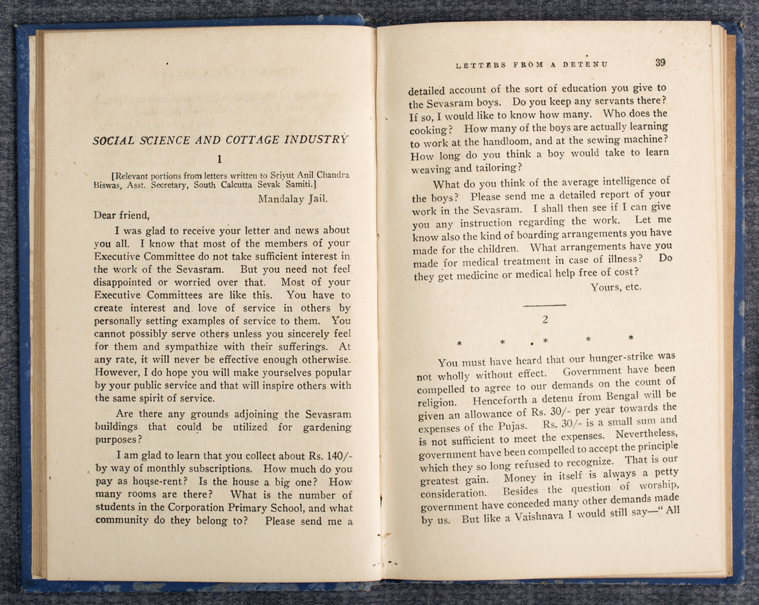 SUBHAS CHANDRA BOSE - The Mission of Life (1949)