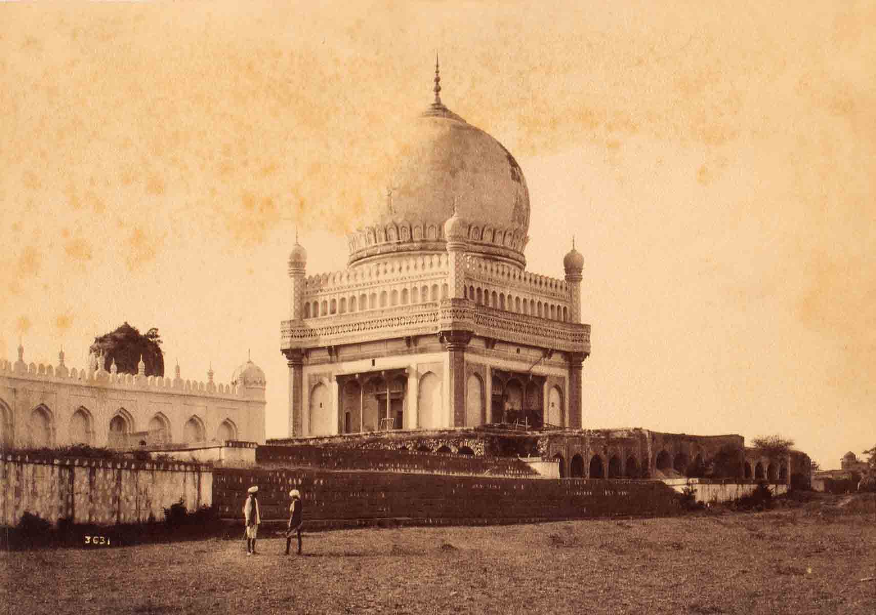 Raja Deen Dayal Tomb at Golconda (1888)