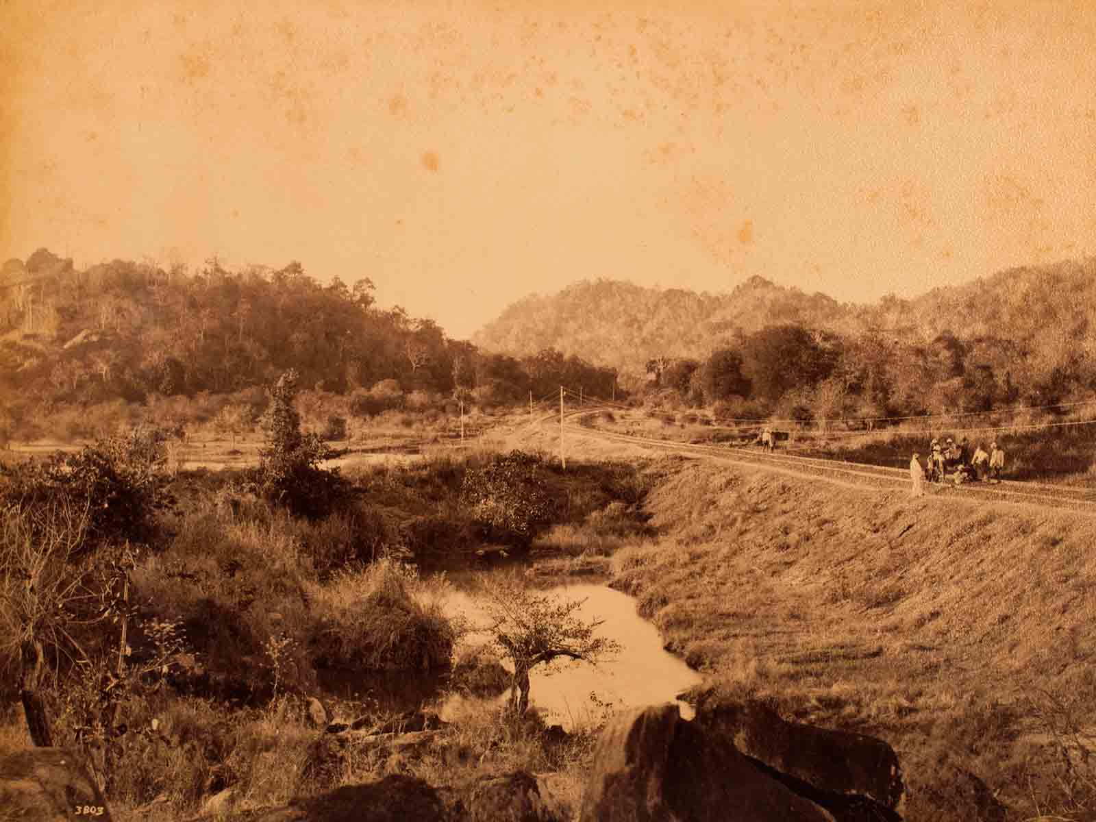 Raja Deen Dayal Poosapalli Gorge on H.H’s Railway (1888)