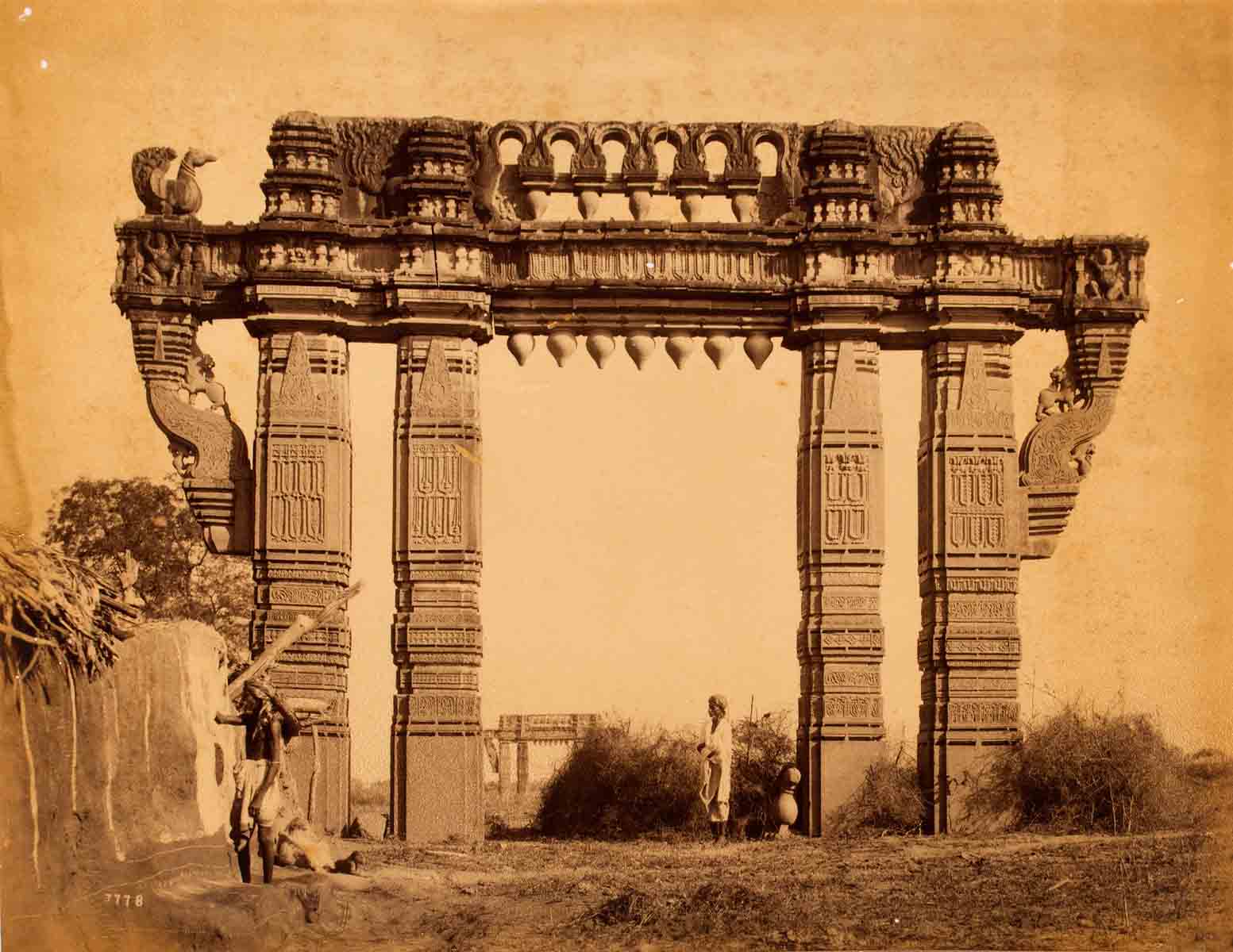 Raja Deen Dayal Gateway in Warungal Fort (1888)