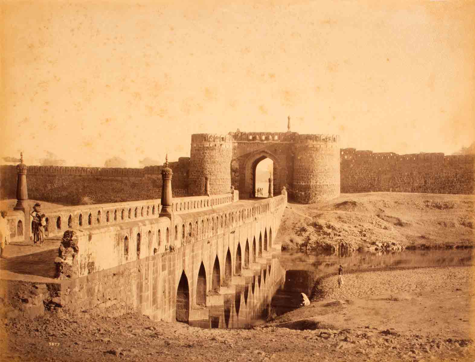 Raja Deen Dayal Bridge at Ajunta Built by Asaf Jah I (1888)