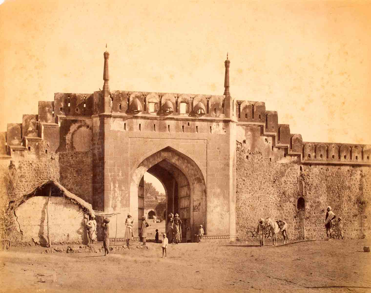 Raja Deen Dayal Sarai at Ajunta built by Asaf Jah I (1888)