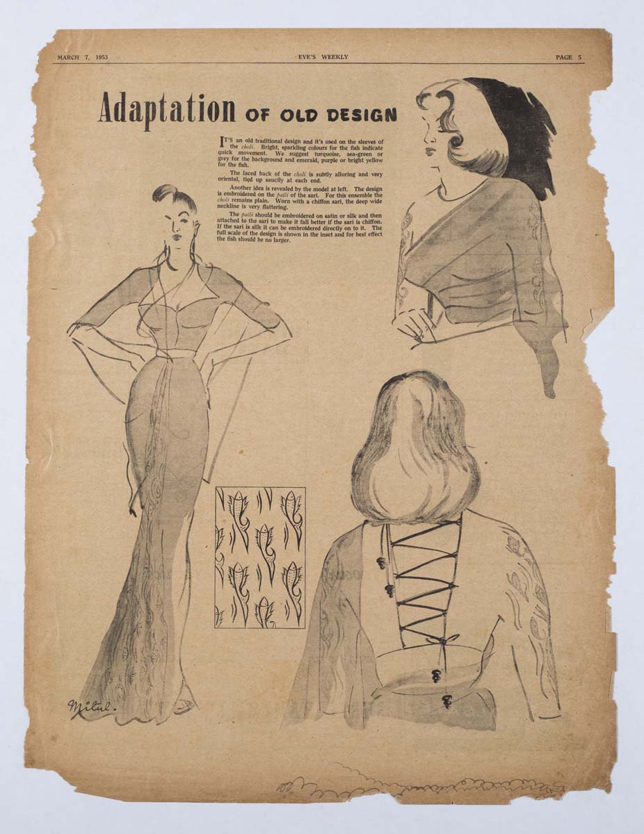 Bhanu Rajopadhye Athaiya (1929) - EVES WEEKLY COLLECTION 1