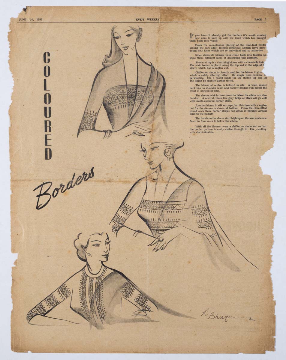 Bhanu Rajopadhye Athaiya (1929) - EVES WEEKLY COLLECTION 1