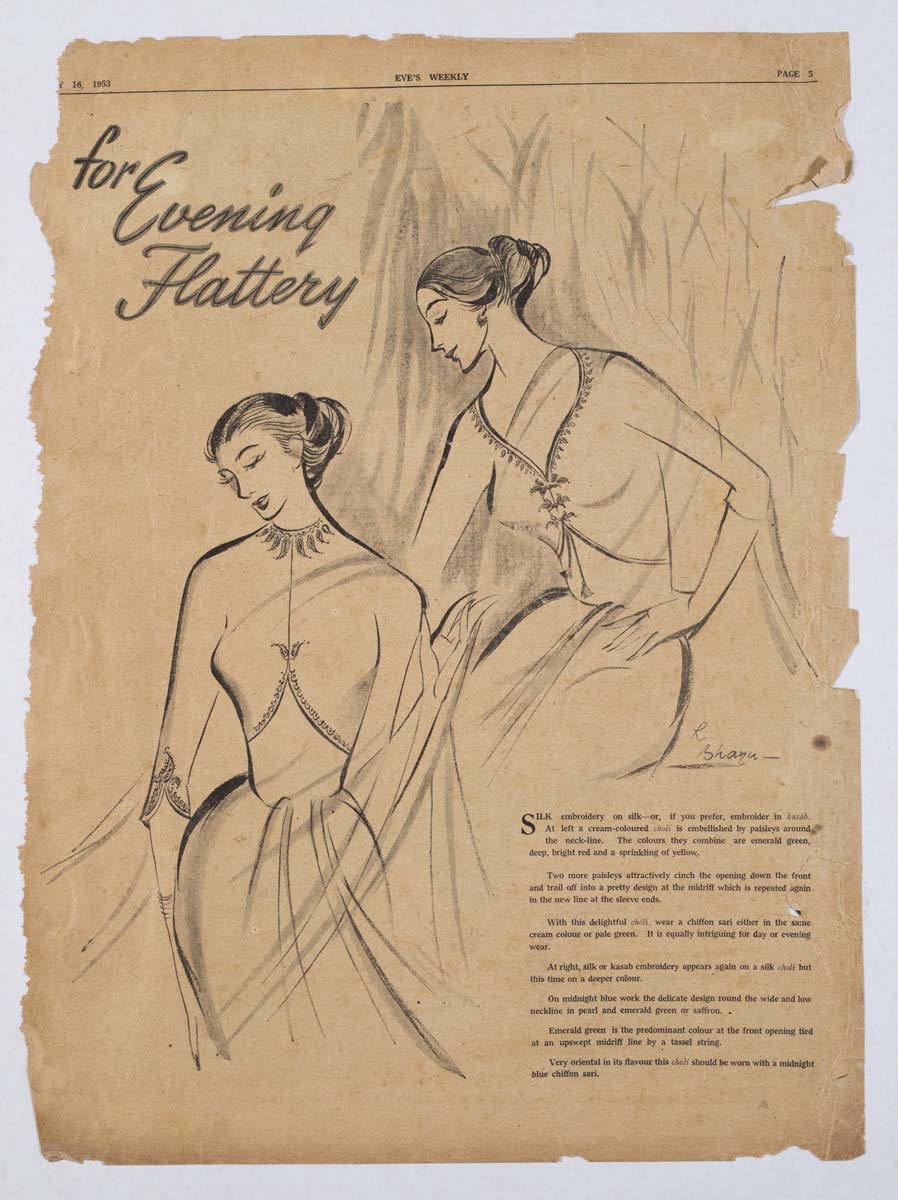 Bhanu Rajopadhye Athaiya (1929) - EVES WEEKLY COLLECTION 1