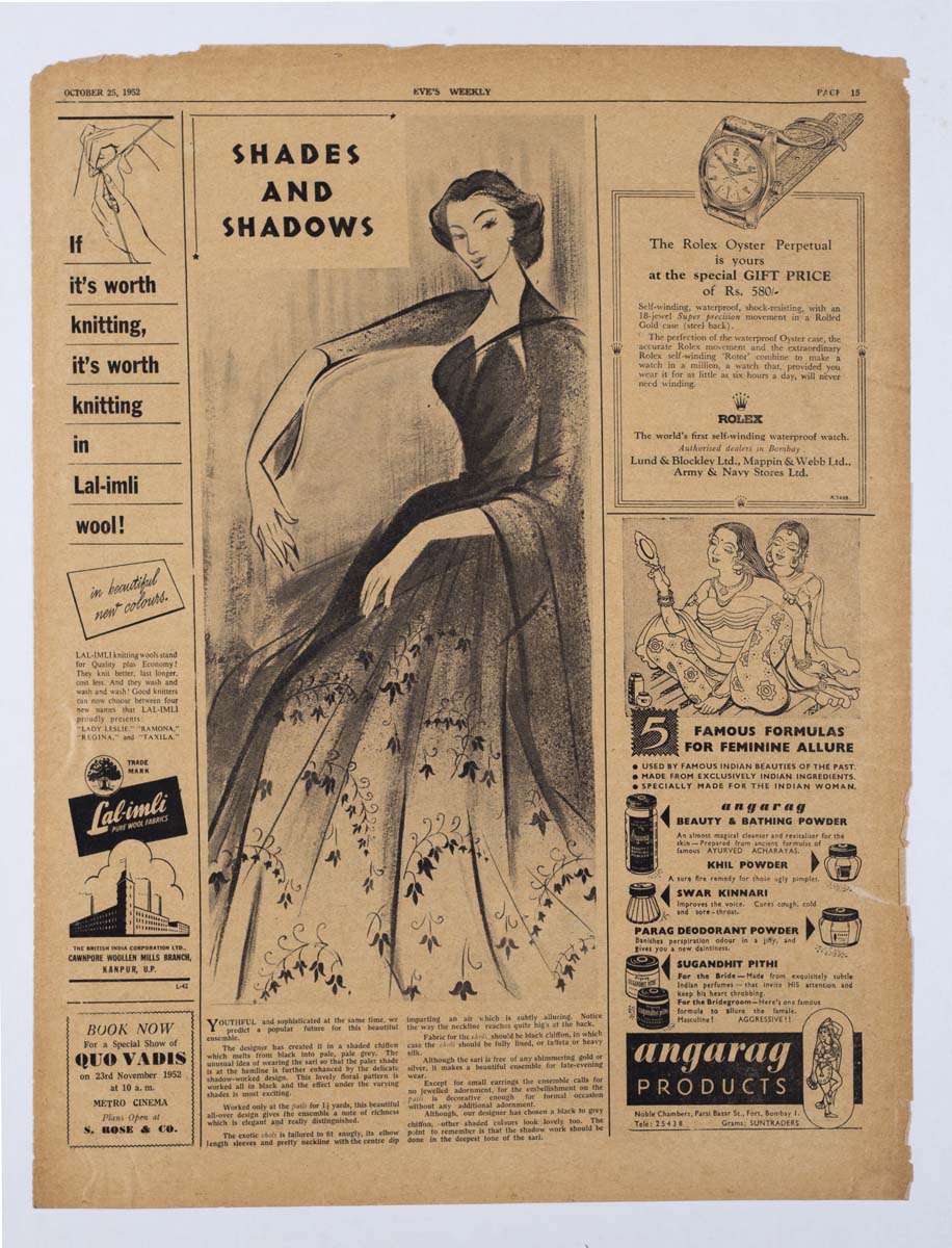 Bhanu Rajopadhye Athaiya (1929) - EVES WEEKLY COLLECTION 2