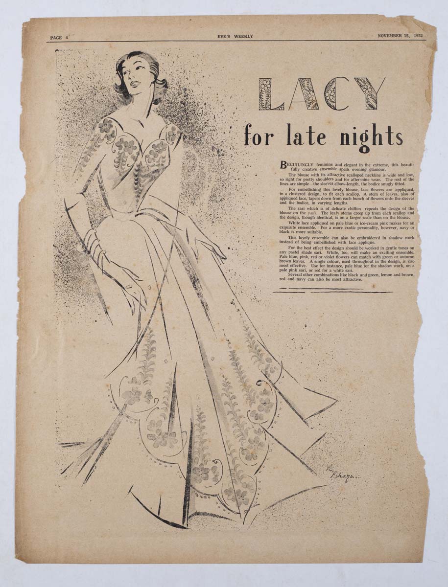 Bhanu Rajopadhye Athaiya (1929) - EVES WEEKLY COLLECTION 2