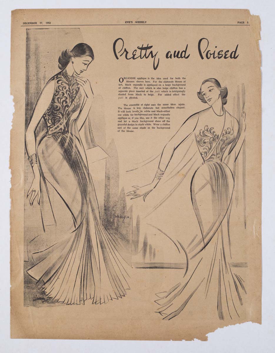 Bhanu Rajopadhye Athaiya (1929) - EVES WEEKLY COLLECTION 2