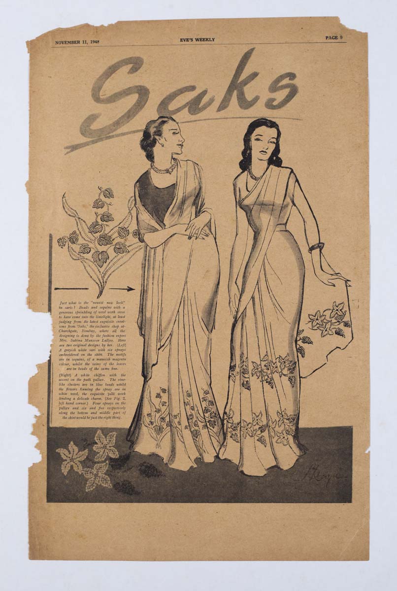 Bhanu Rajopadhye Athaiya (1929) - EVES WEEKLY COLLECTION 2