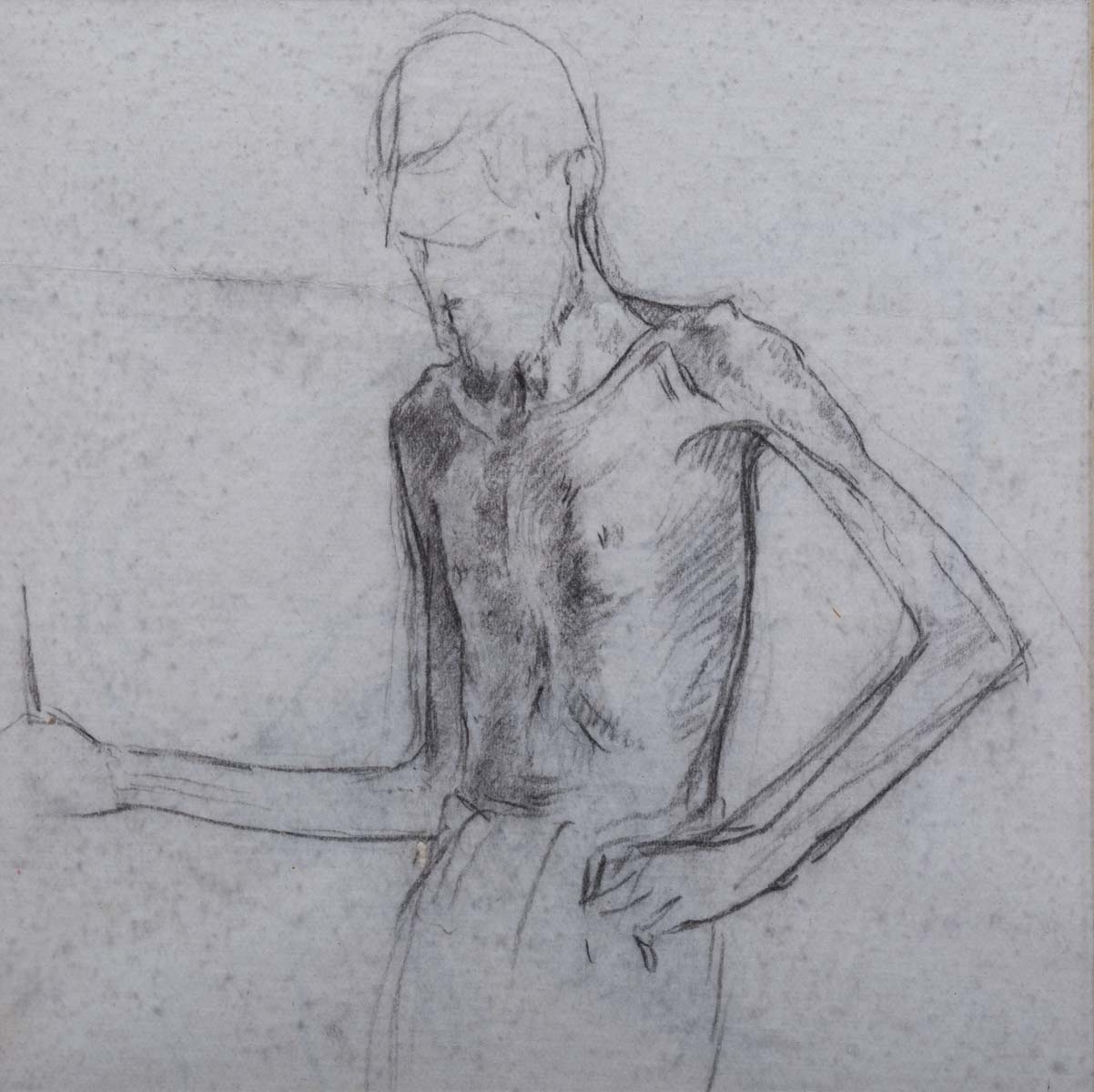 Atul Bose Famine Series Man 1943