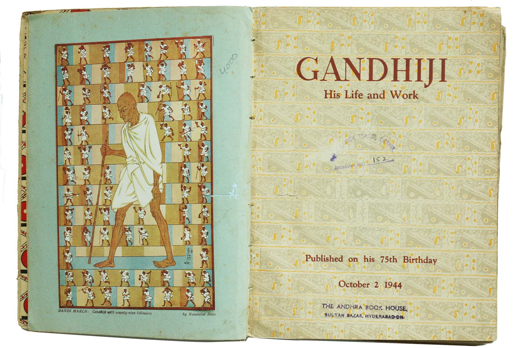 D.G. Tendulkar - GANDHIJI : HIS LIFE AND WORK (1945)