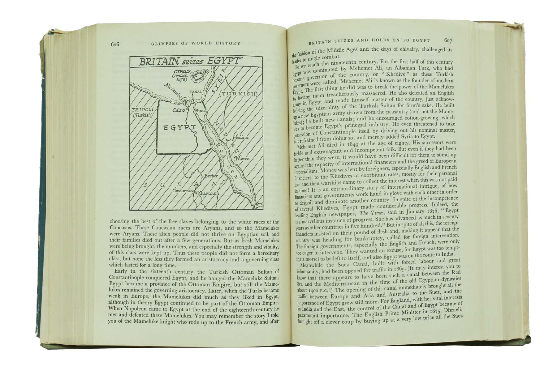 Jawaharlal Nehru - GLIMPESES OF WORLD HISTORY (SIGNED BY INDIRA GANDHI) (1934)