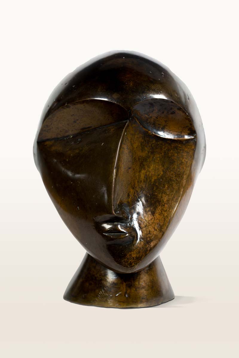 Sarbari Roy Chaudhari (1933-2012) - HEAD OF A WOMAN (1989)