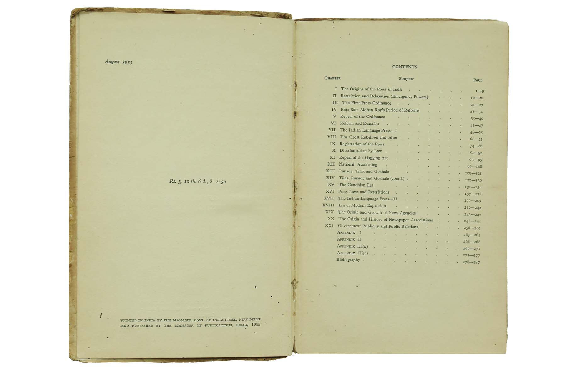 J. Natarajan - HISTORY OF INDIAN JOURNALISM (1955)