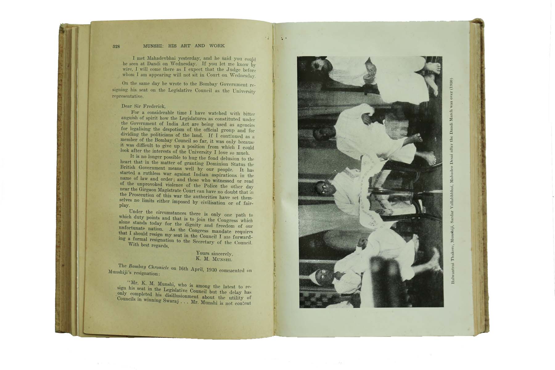 Multiple authors - MUNSHI : HIS ART AND WORK (1947)