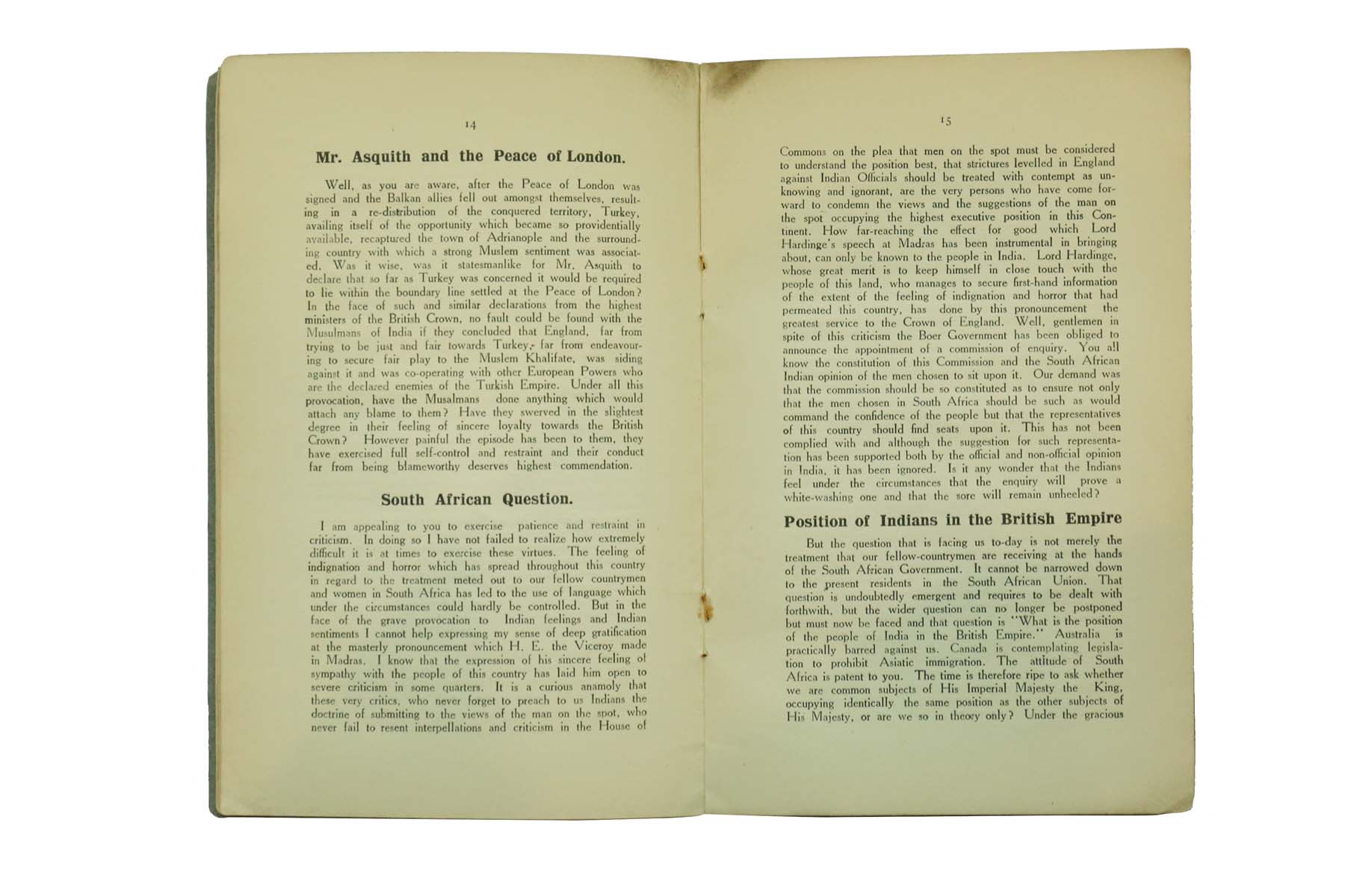 Sir Ibrahim Rahimtulla - PRESIDENTIAL ADDRESS (AGRA SESSION) (1913)