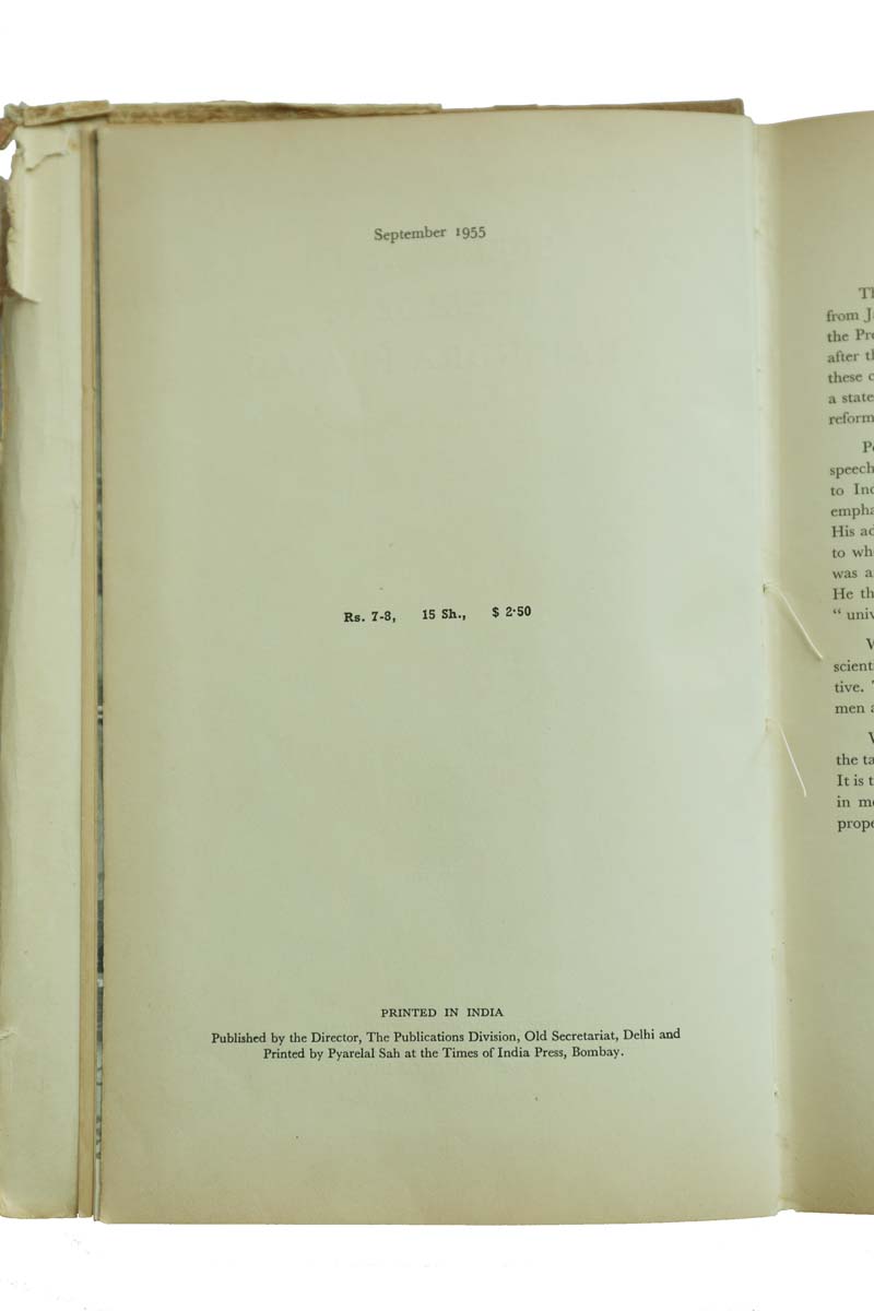 Rajendra Prasad - SPEECHES OF PRESIDENT RAJENDRA PRASAD (1955)