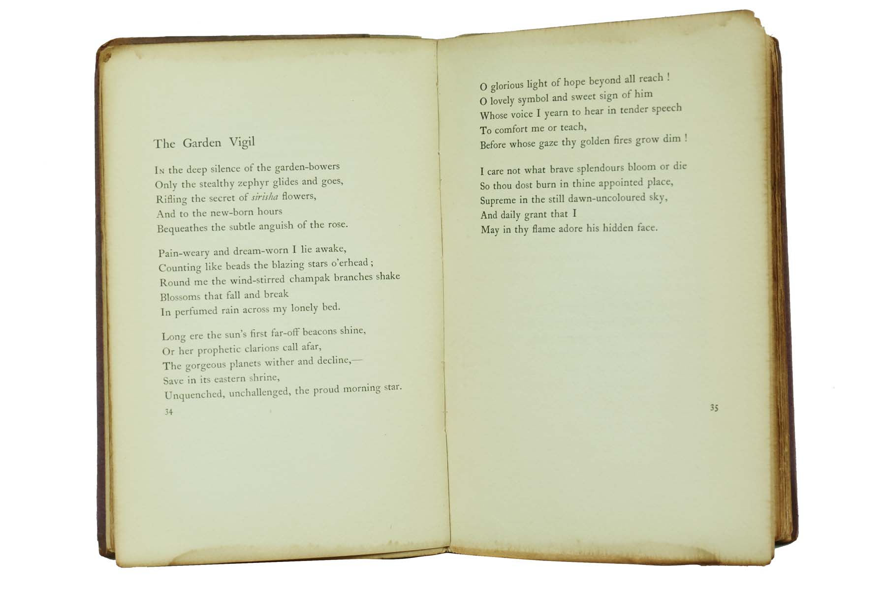 Sarojini Naidu - THE BROKEN WING (1917)