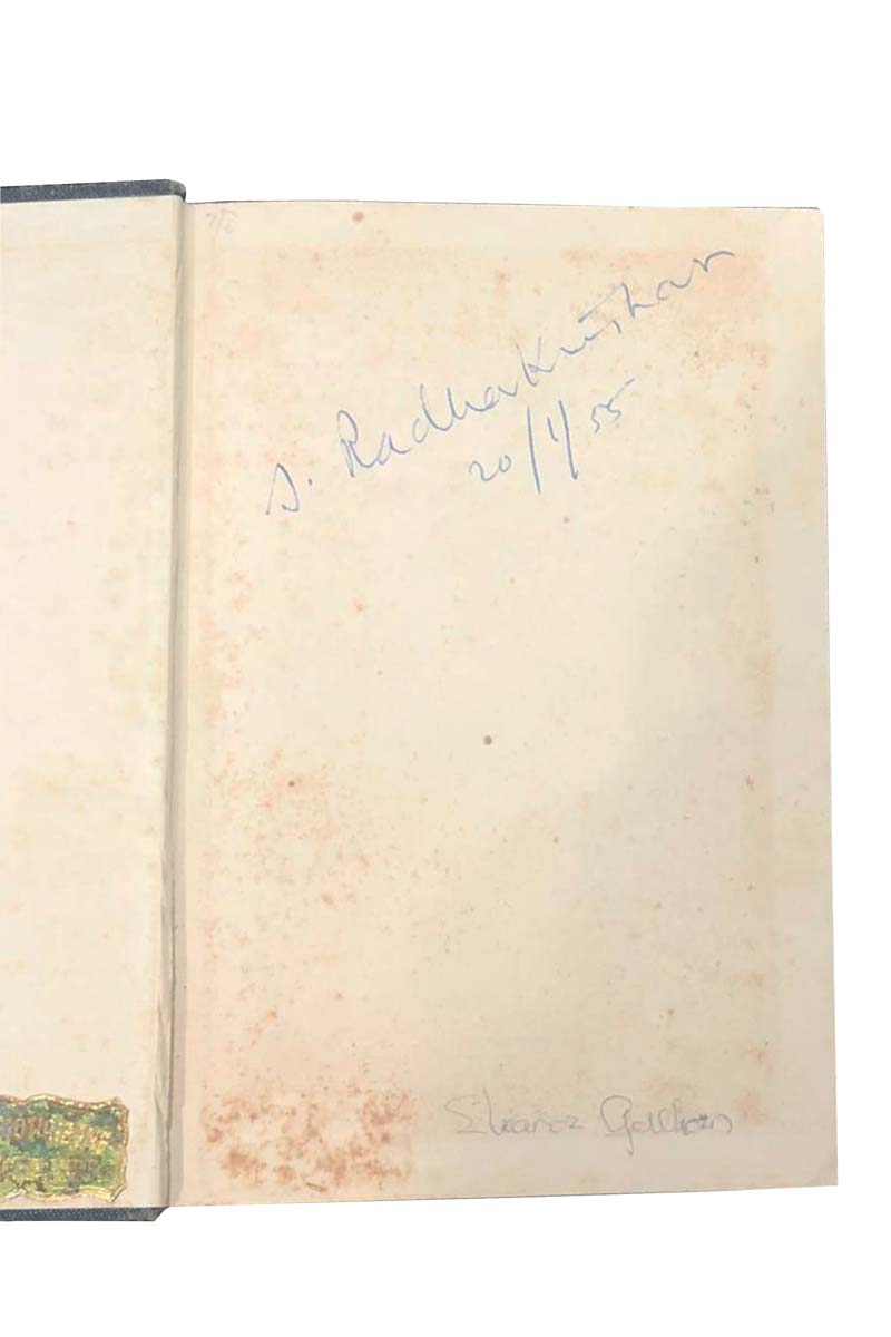 S. Radhakrishnan - THE HINDU VIEW OF LIFE (1927)