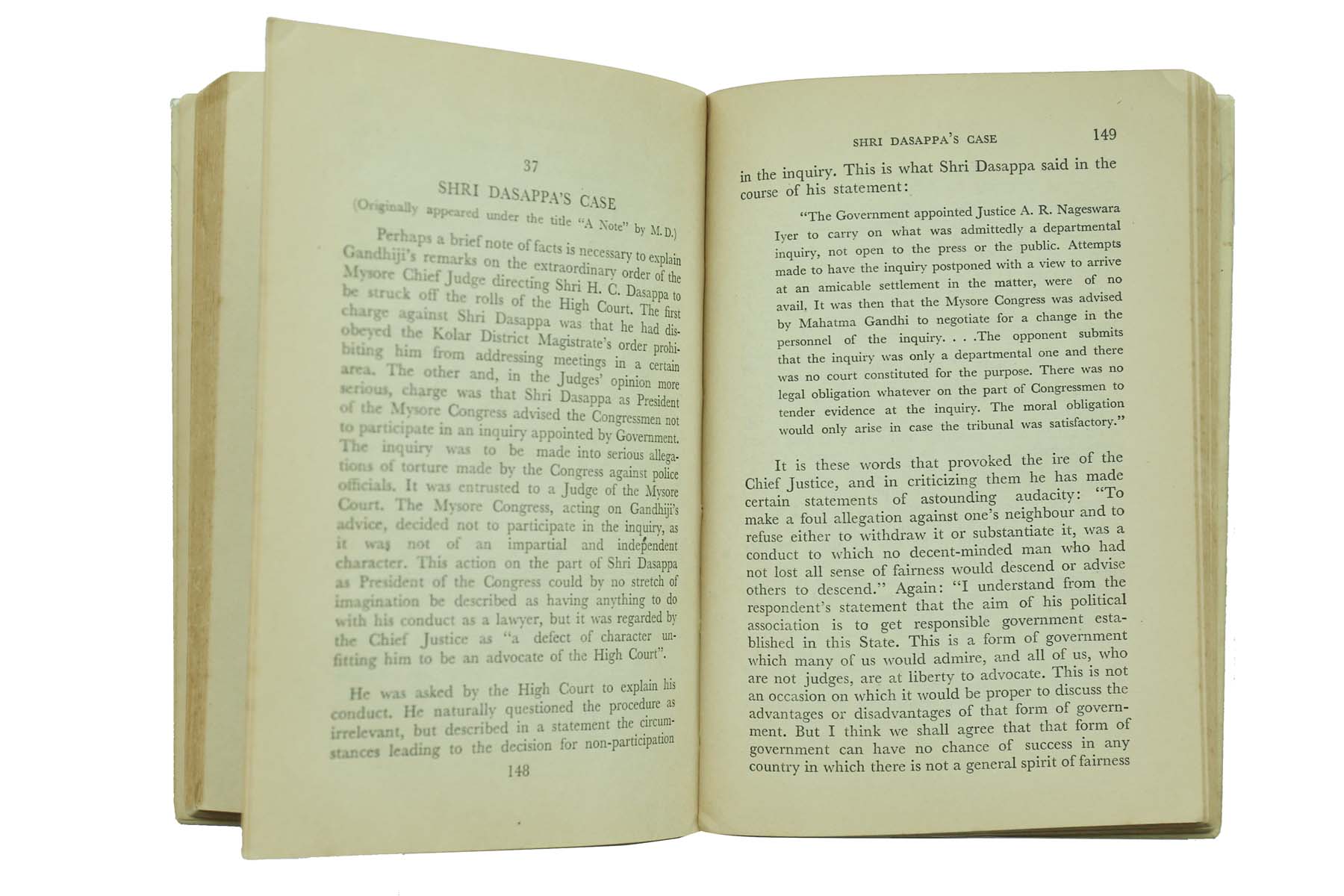 M.K. Gandhi - THE LAW AND LAWYERS (1962)