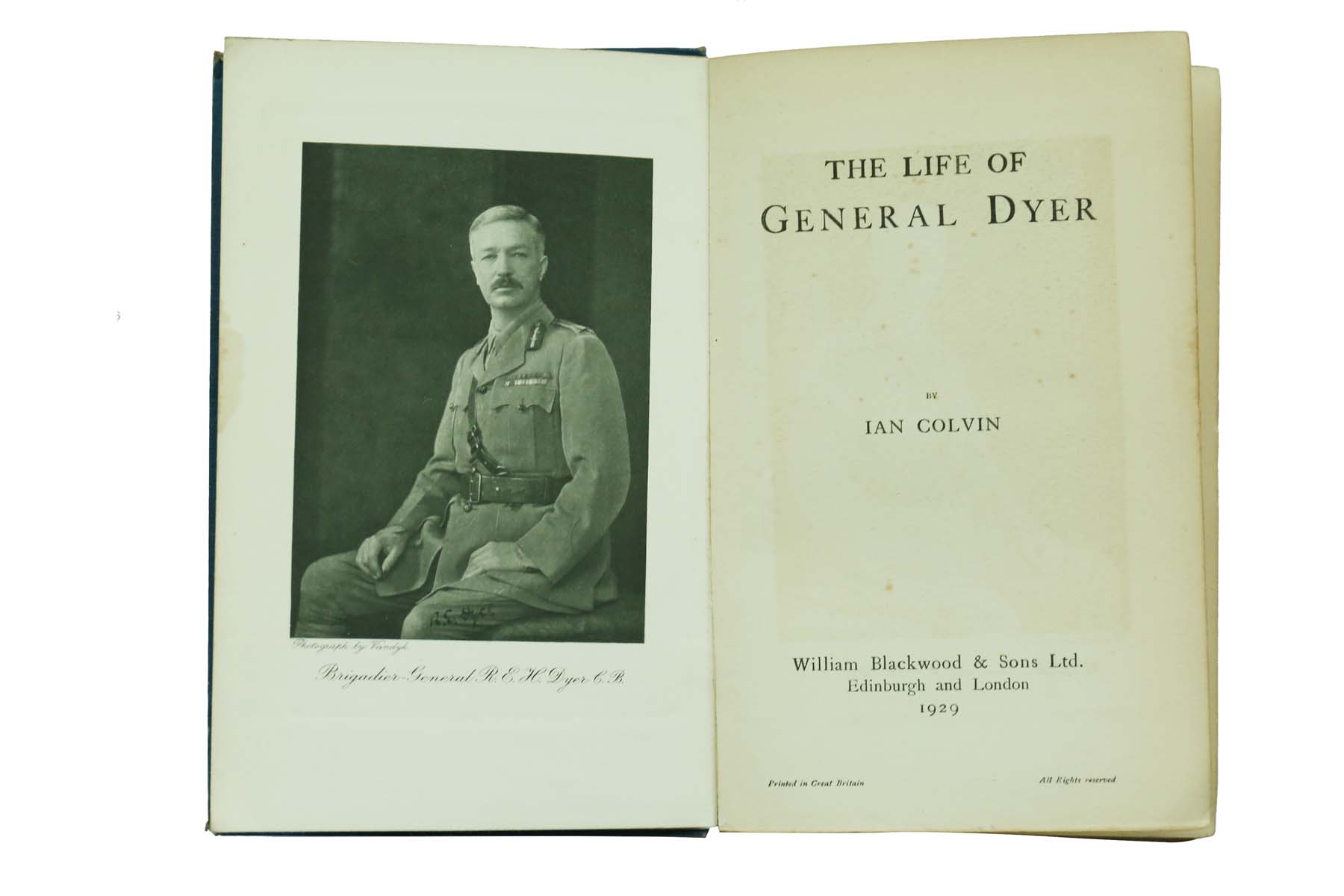 Ian Colvin - THE LIFE OF GENERAL DYER (1929)
