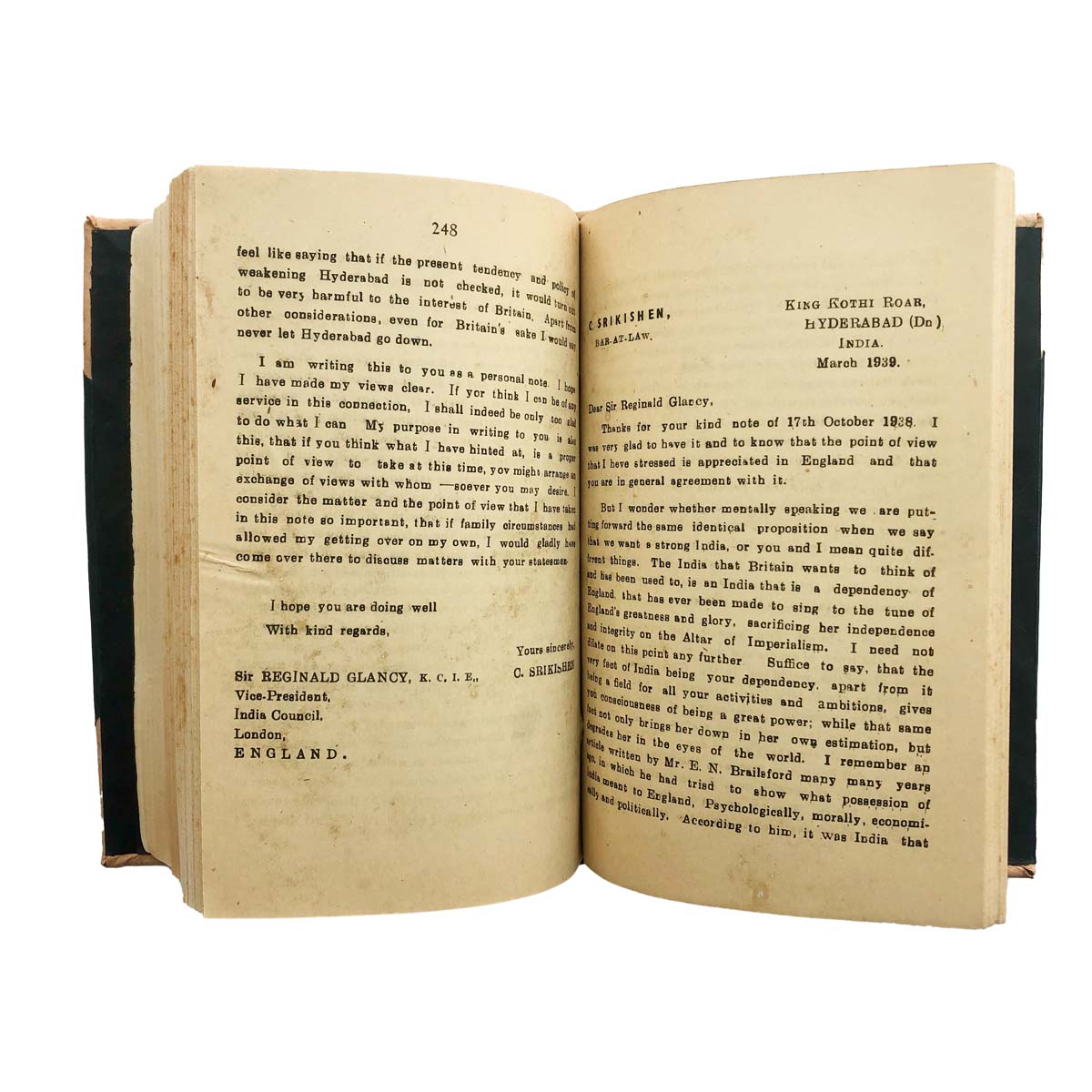 Barister C.Kishan - 45 YEARS A REBEL IN THE SERVICE OF MOTHERLAND BHARAT MATA (1952)