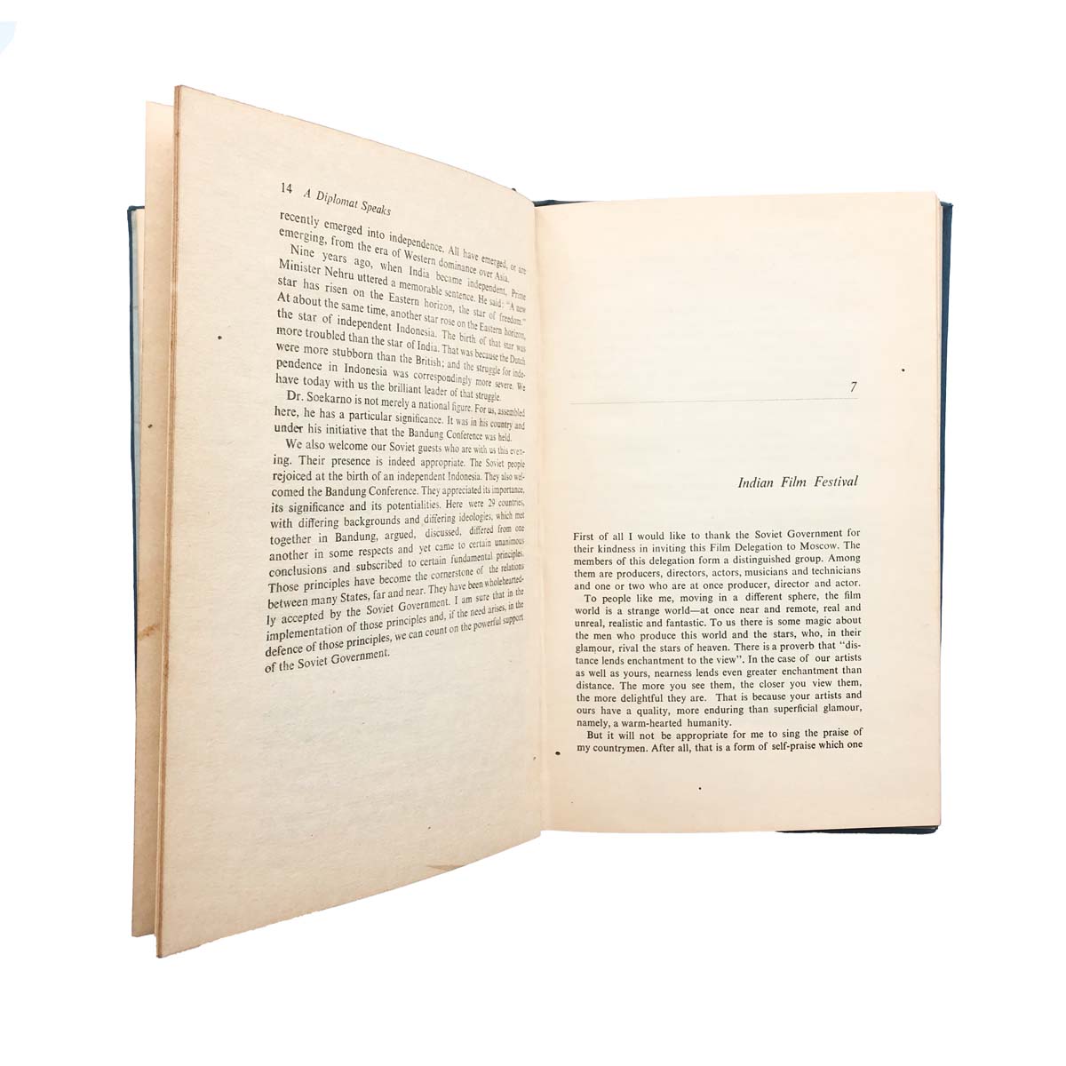 K.P.S. Menon - A DIPLOMAT SPEAKS (1974)