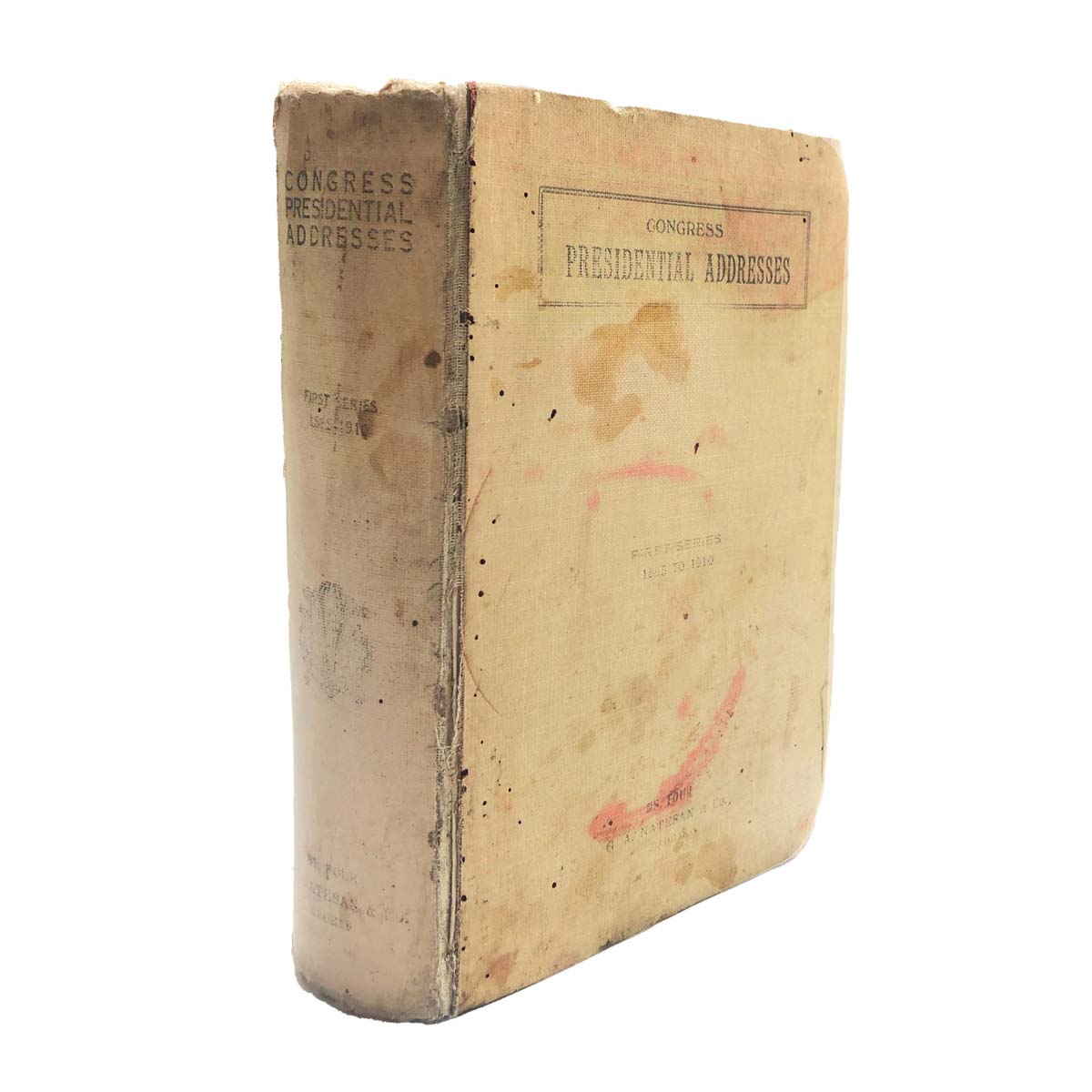 Various - CONGRESS PRESIDENTIAL ADDRESSES 1885-1910 (1935)