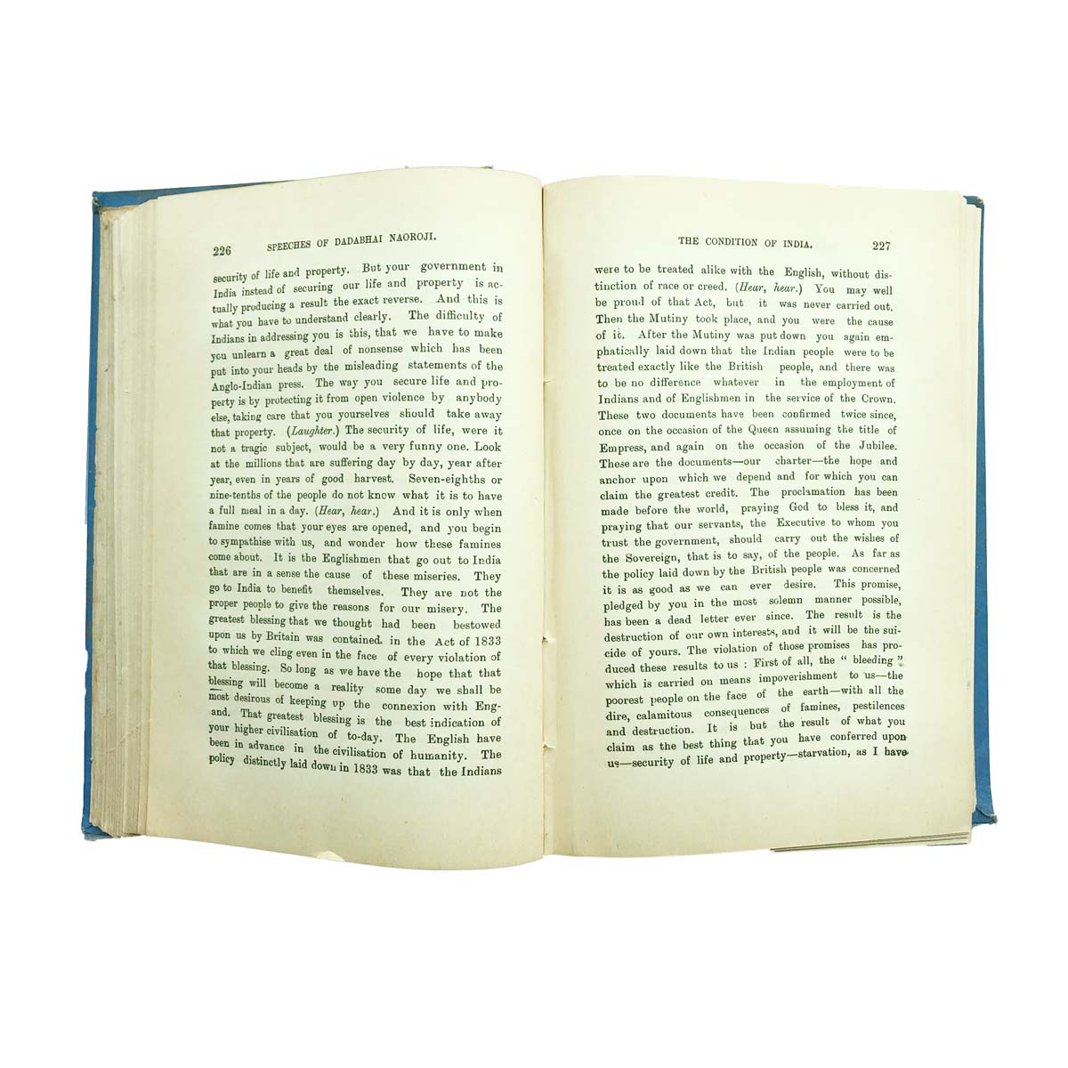 Dadabhai Naoroji - DADABHAI NAOROJI SPEECHES AND WRITINGS (1910)