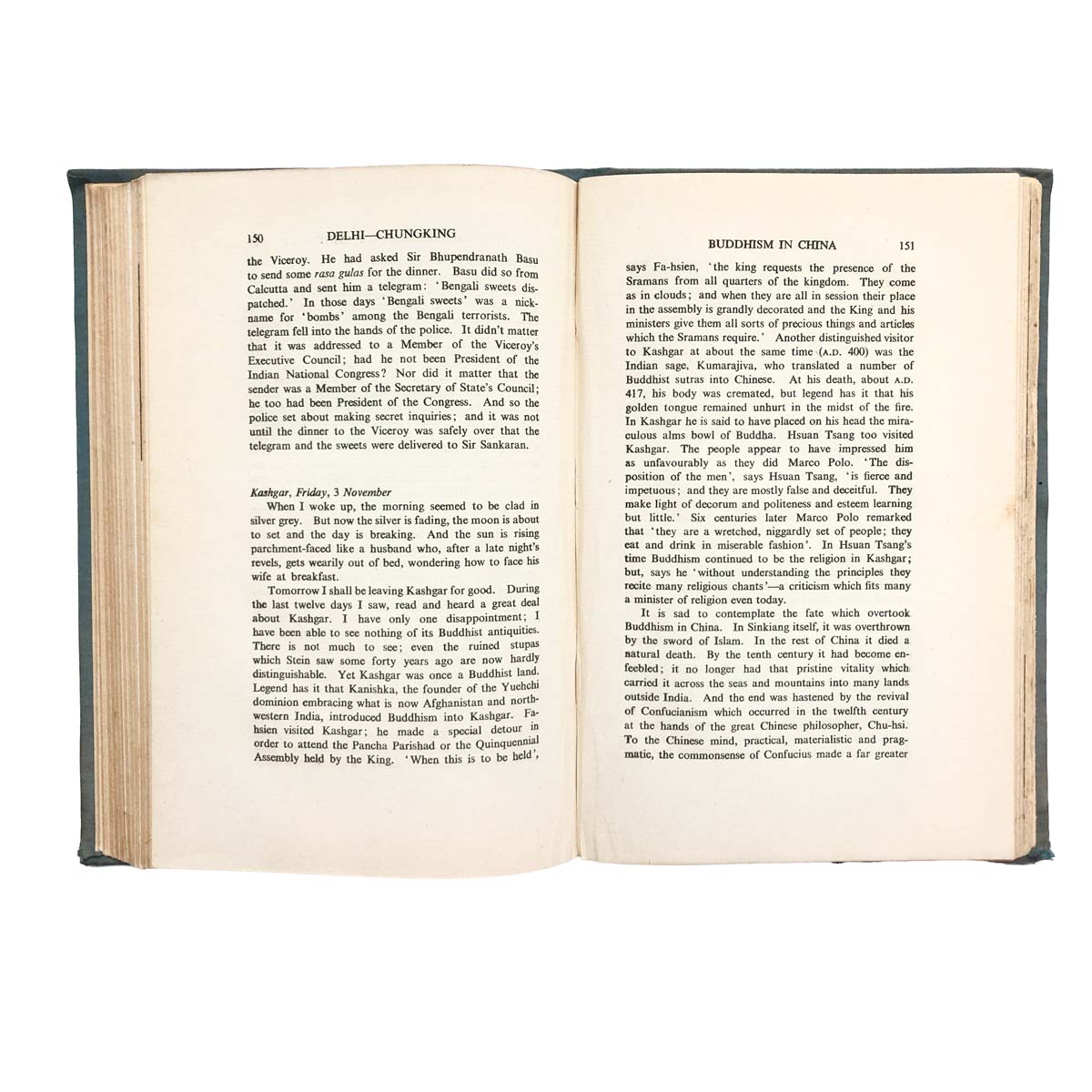 K.P.S.Menon - DELHI-CHUNGKING A TRAVEL DIARY (1947)