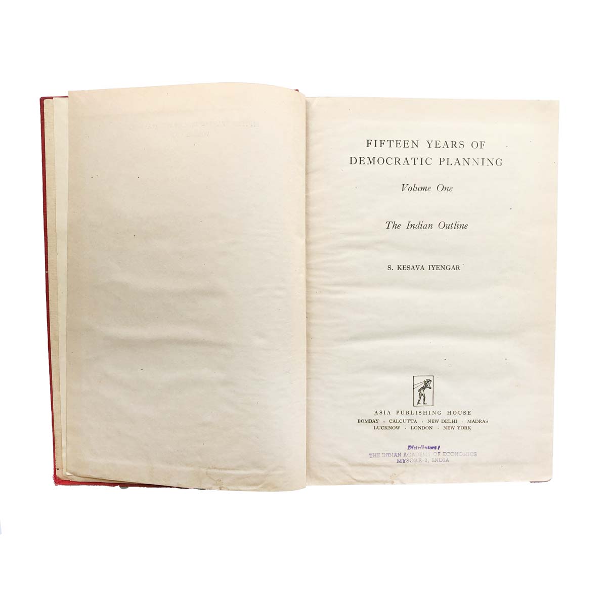 S.Kesava Iyengar - FIFTEEN YEARS OF DEMOCRATIC PLANNING (1963)