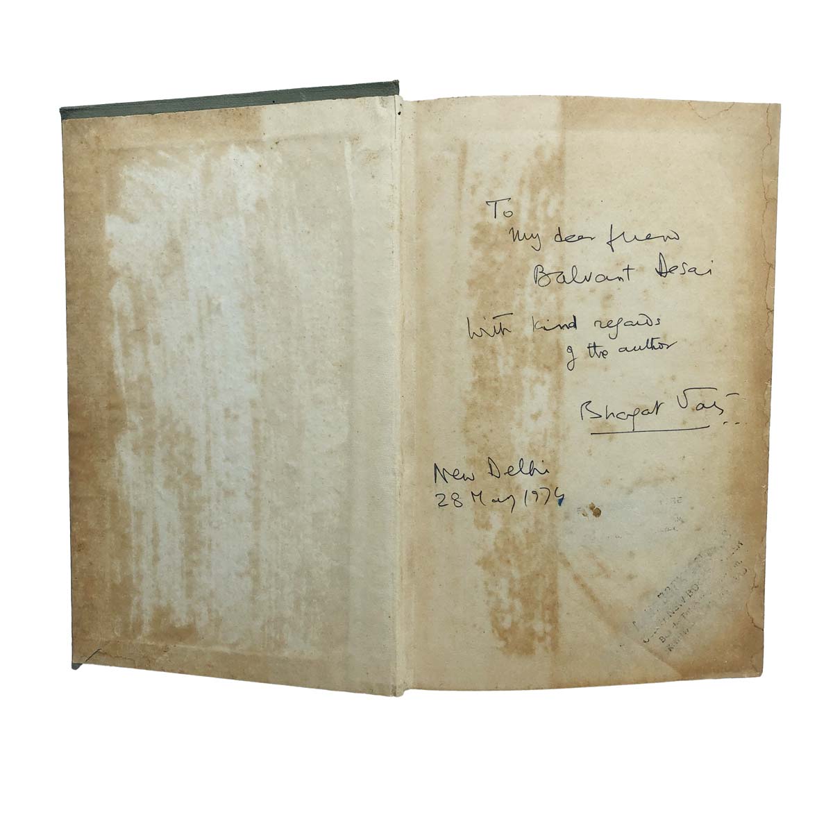 Bhagat Vats - FOREIGN INTRIGUE AGAINST INDIA (1967)