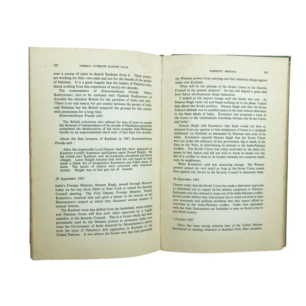 Bhagat Vats - FOREIGN INTRIGUE AGAINST INDIA (1967)