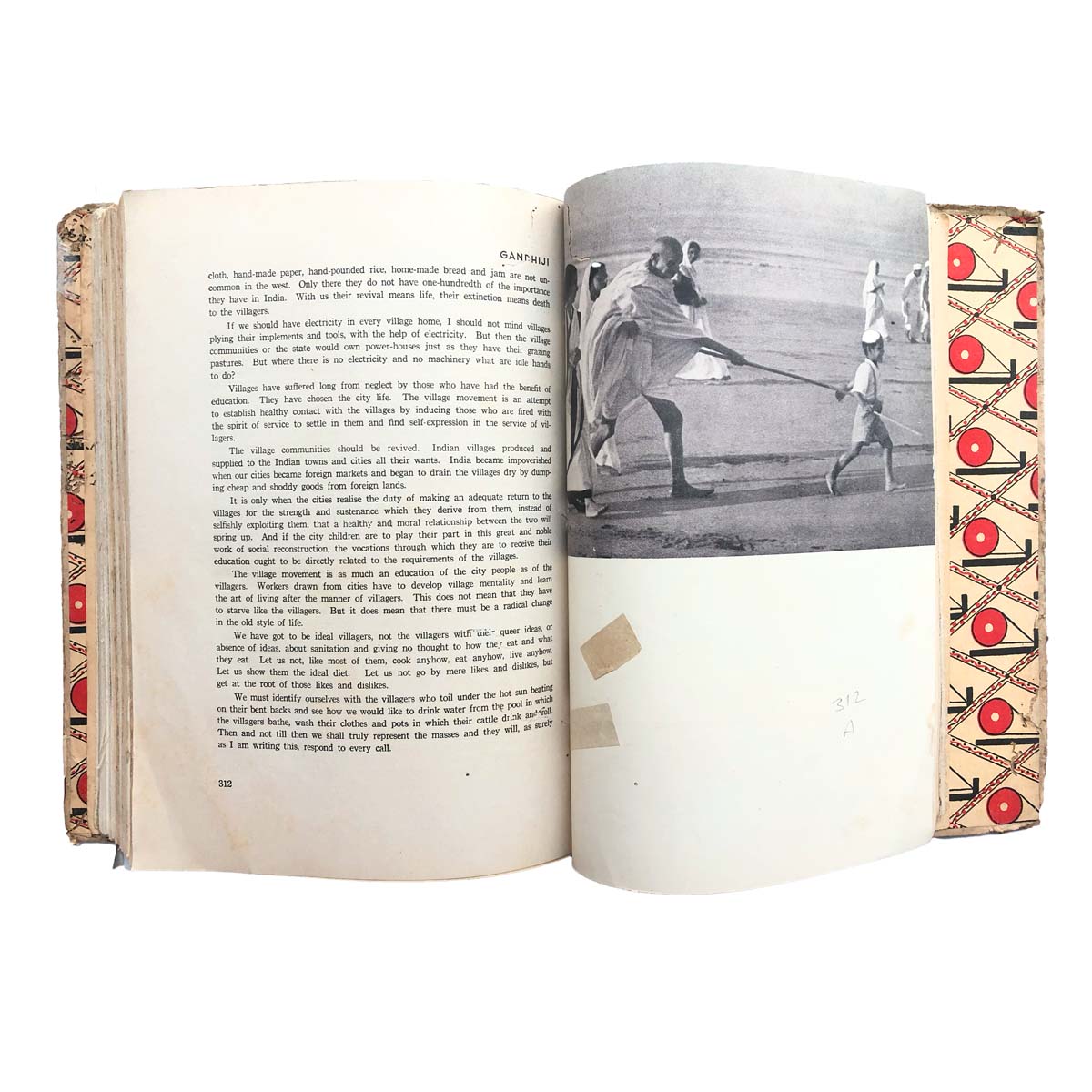 Edited by D.G.Tendulkar M.Chalpati Raw ECT - GANDHIJI HIS LIFE AND WORK (1944)