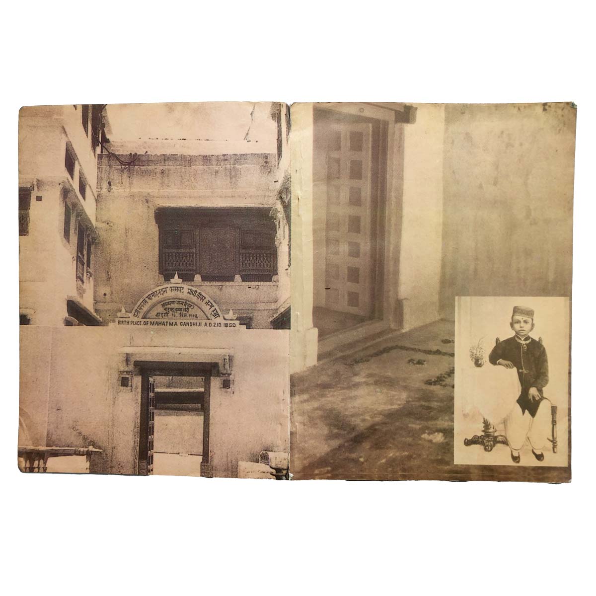 Edited by Jitendra Desai, Amrut Modi - GANDHIJI: INCARNATION IN GUJARAT (Circa 1994)