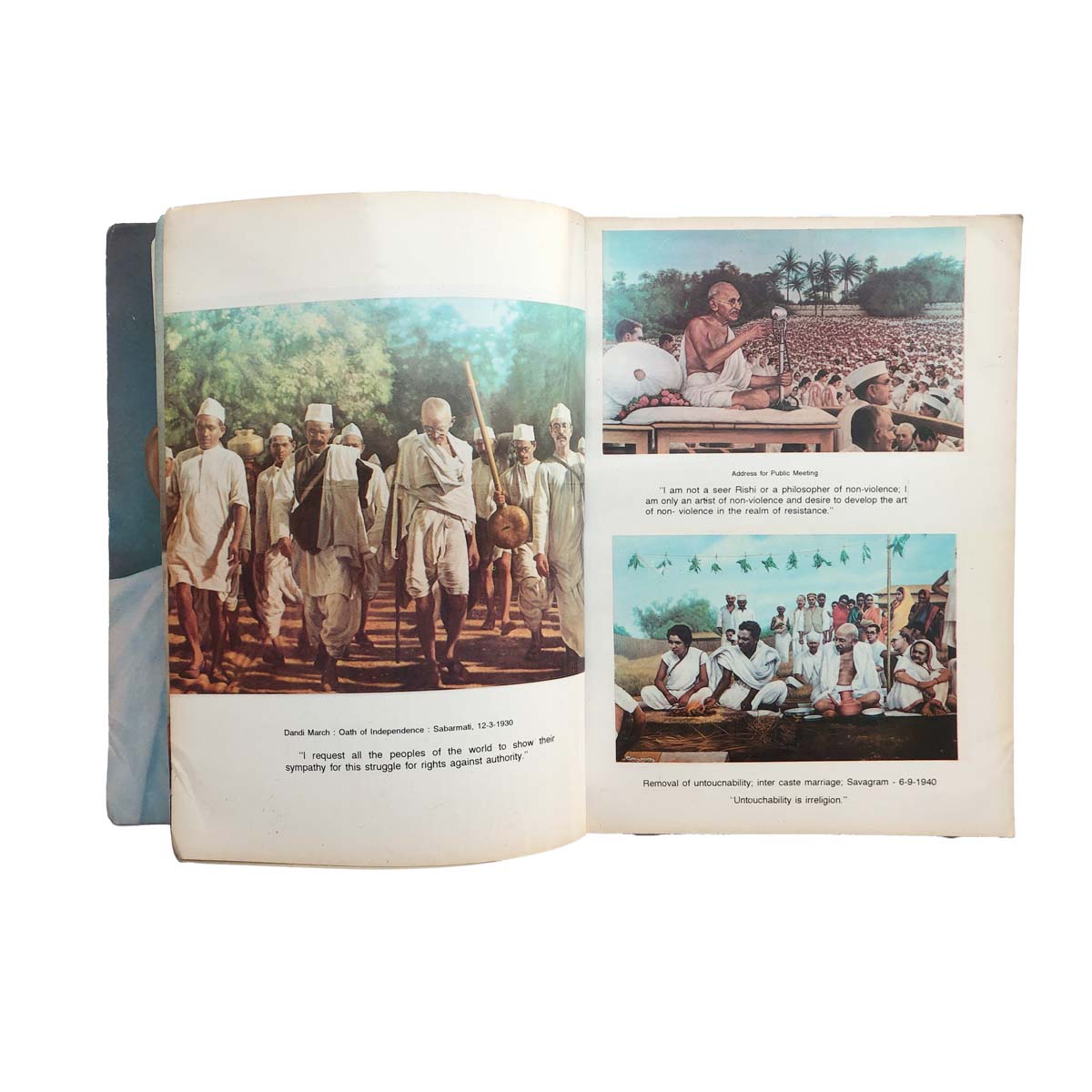 Edited by Jitendra Desai, Amrut Modi - GANDHIJI: INCARNATION IN GUJARAT (Circa 1994)