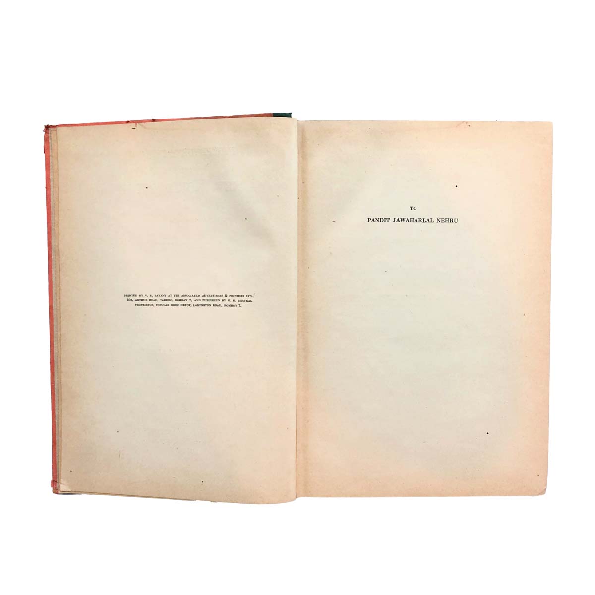 Y.G Krishna Murty - INDEPENDENT INDIA AND A NEW WORLD ORDER (1943)