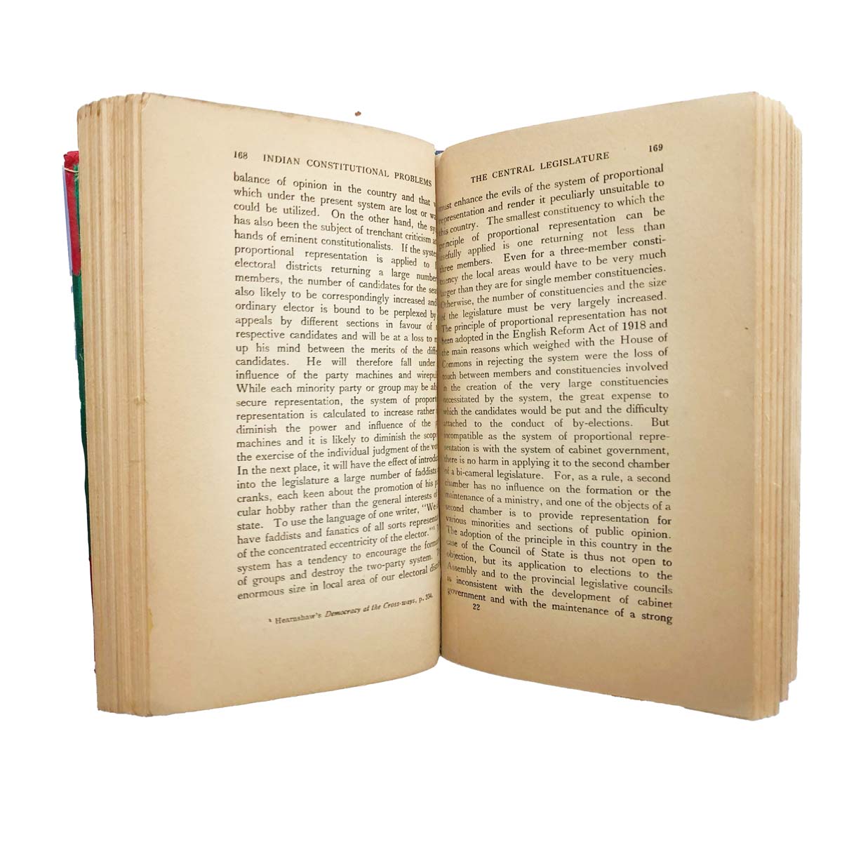 P.S. Sivaswamy Aiyer - INDIAN CONSTITUTION PROBLEMS (1928)