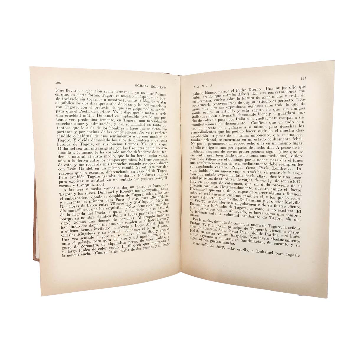 Romain Rolland - INDIAN DIARIO 1915-1943 TAGORE GANDHI NEHRU Y LOS PROBLEMAS HINDUES (1953)