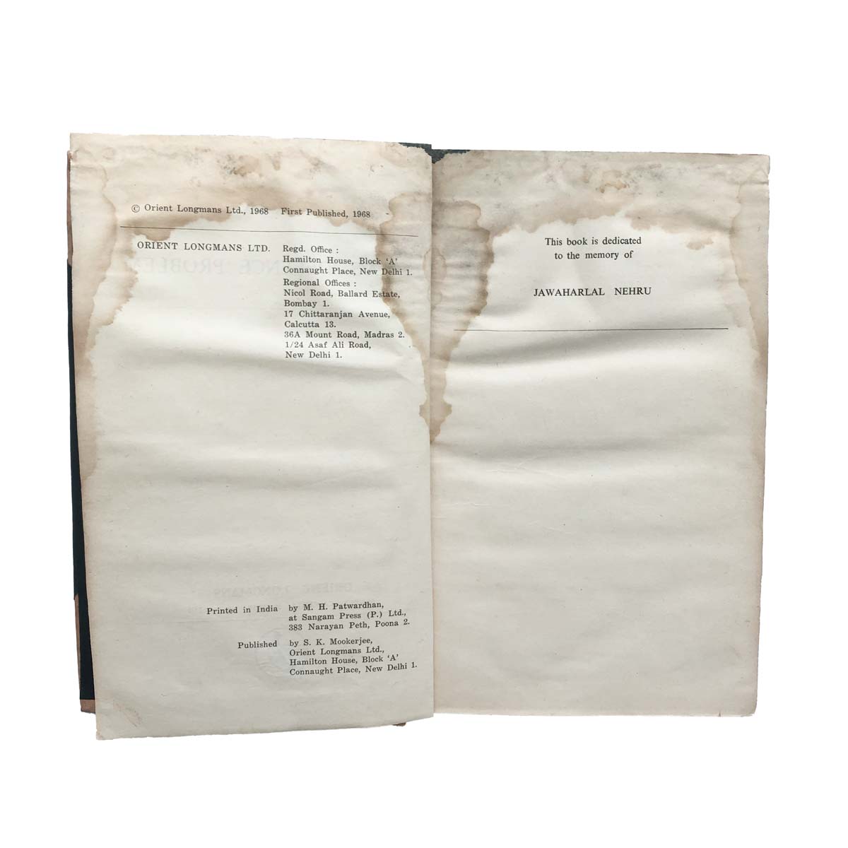 S.S.Khera - INDIA'S DEFENCE PROBLEM (1968)