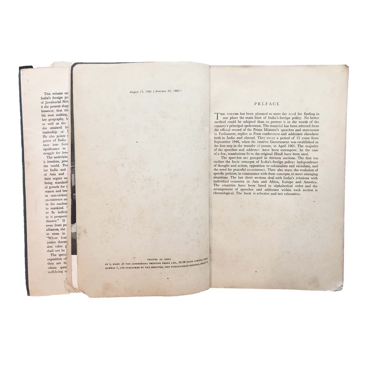 Jawaharlal Nehru - INDIA'S FOREIGN POLICY (1961)