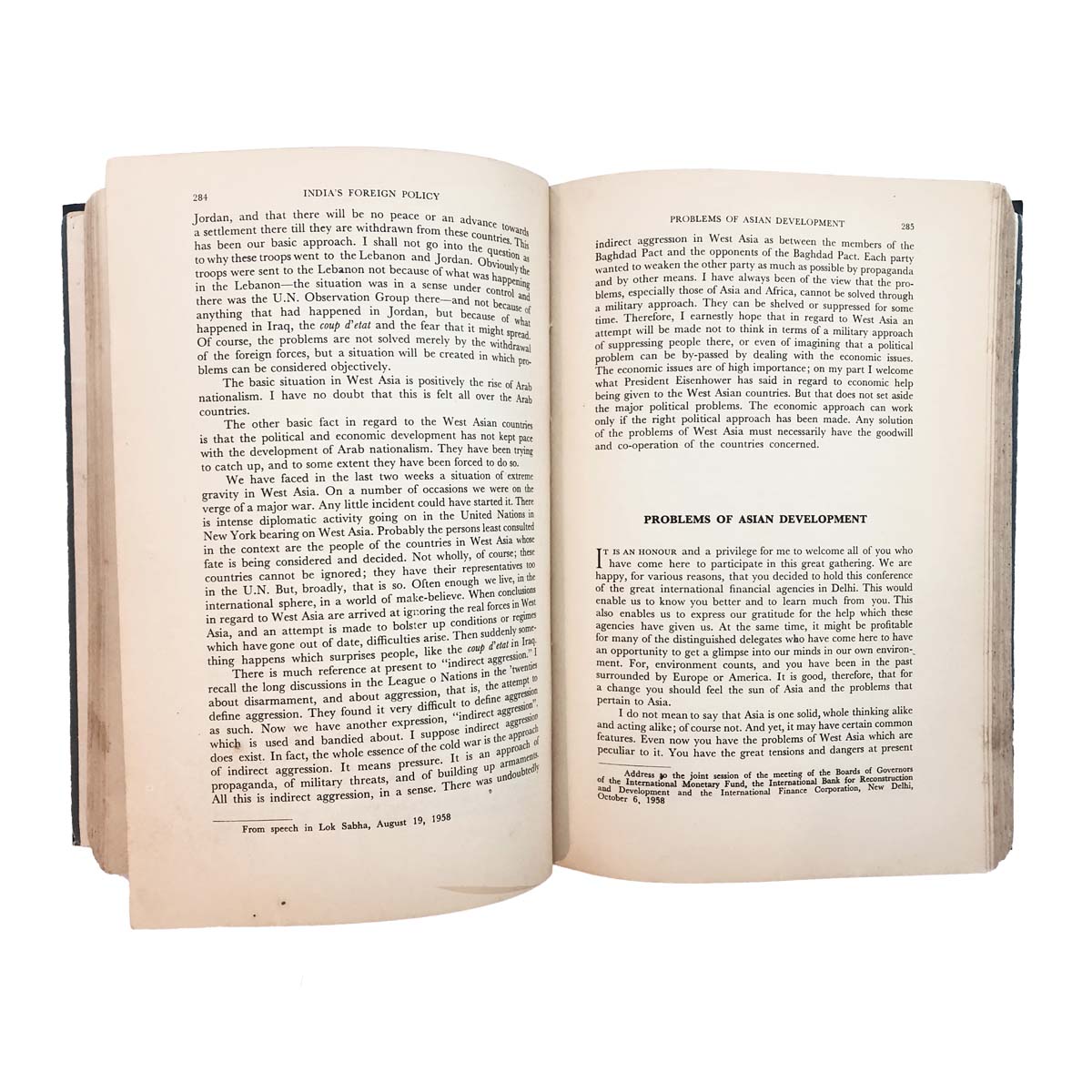 Jawaharlal Nehru - INDIA'S FOREIGN POLICY (1961)