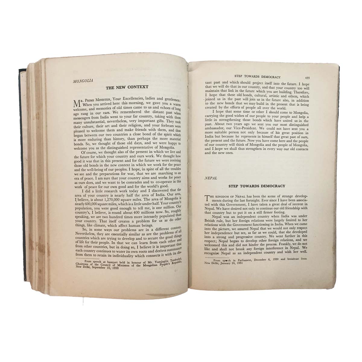 Jawaharlal Nehru - INDIA'S FOREIGN POLICY (1961)