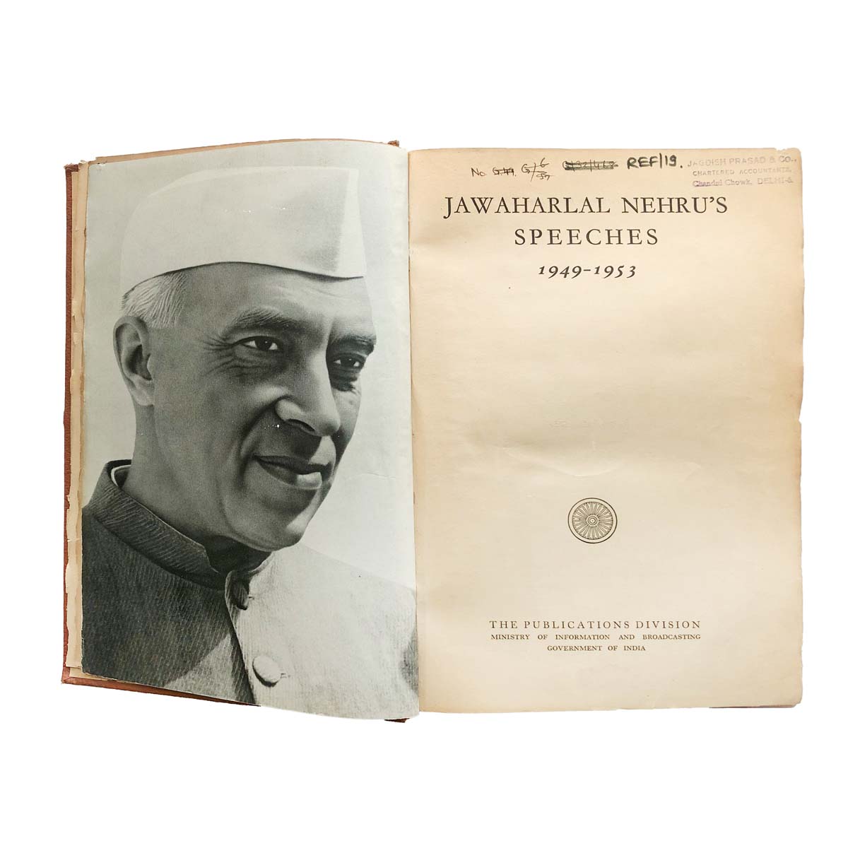 Jawaharlal Nehru - JAWAHARLAL NEHRU'S SPEECHES FROM 1949 TO 1953 (1954)