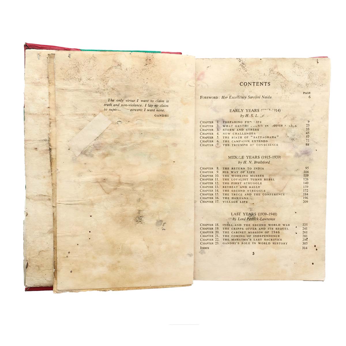 H.S.L Polak - MAHATMA GANDHI (1949)